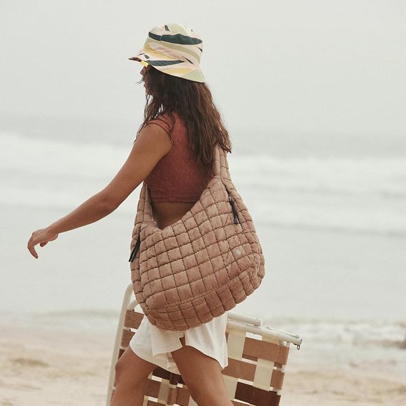 Free People FT Movement Quilted Carryall - Desert Sands - Picture 2 of 6